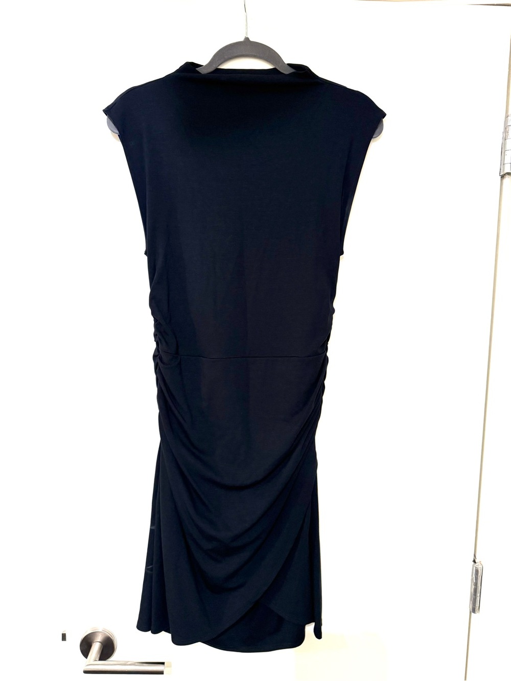 Aritzia Wilfred Black mockneck dress